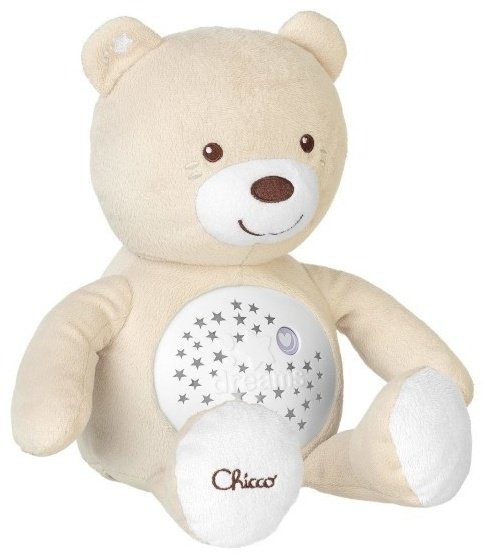 Chicco ночник Мишка, ткань, пластик
