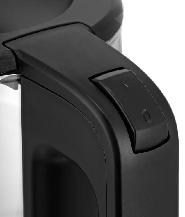 Электрочайник Kitfort KT-6708 черный, стальной - ForteMarket Электрочайник Kitfort KT-6708 черный, стальной купить,0