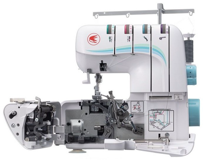 Оверлок CHAYKA NEW WAVE 777 белый купить,NaN