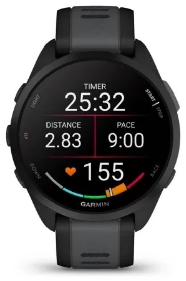 Смарт-часы Garmin Forerunner 165 черный-серый - ForteMarket Смарт-часы Garmin Forerunner 165 черный-серый купить,0