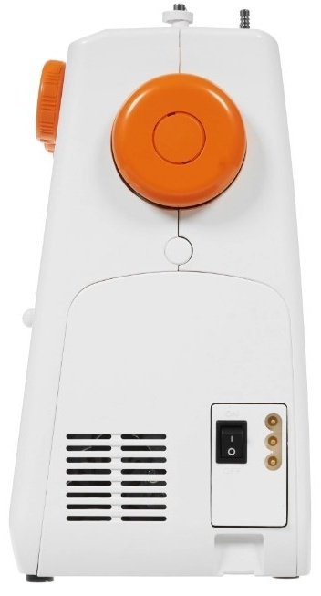 Швейная машина Janome Juno 5025 S белый, оранжевый - ForteMarket Швейная машина Janome Juno 5025 S белый, оранжевый купить,0