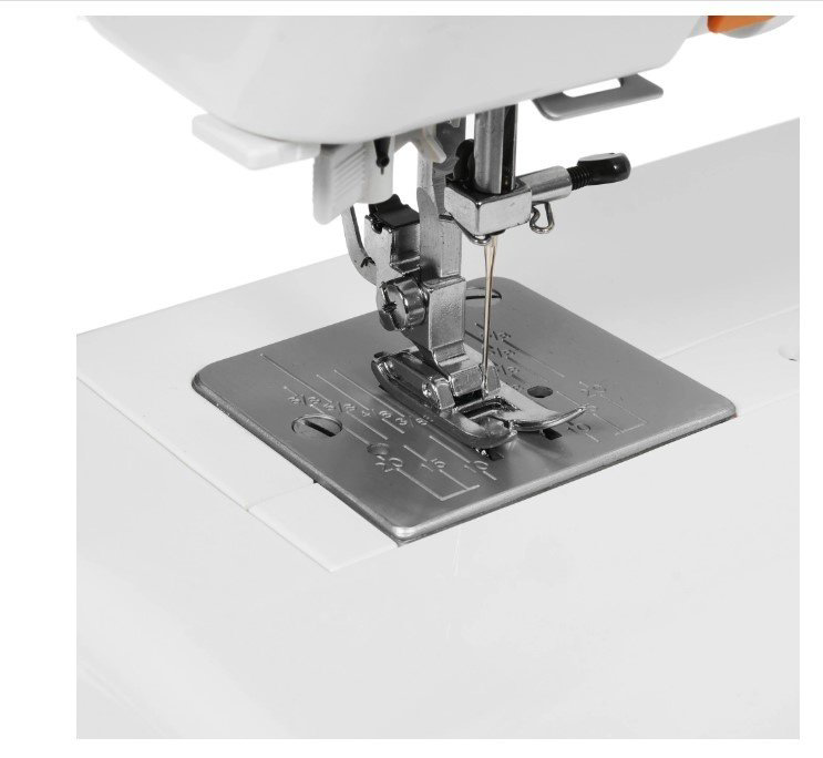 Швейная машина Janome Juno 5025 S белый, оранжевый - ForteMarket Швейная машина Janome Juno 5025 S белый, оранжевый купить,113002