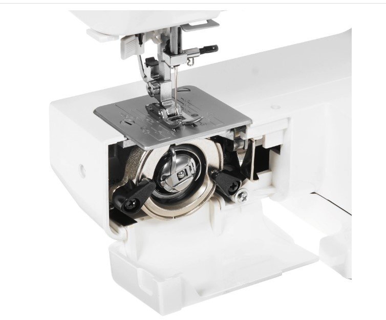 Швейная машина Janome Juno 5025 S белый, оранжевый - ForteMarket Швейная машина Janome Juno 5025 S белый, оранжевый купить,0