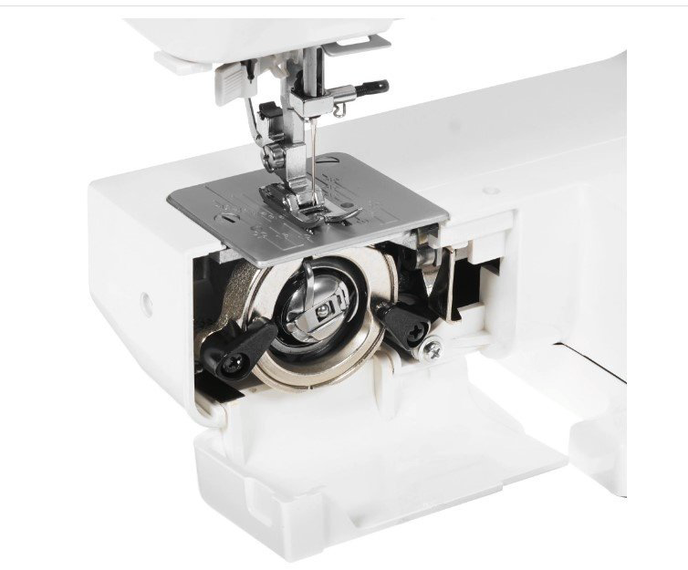 Швейная машина Janome Juno 5025 S белый, оранжевый - ForteMarket Швейная машина Janome Juno 5025 S белый, оранжевый купить,113002