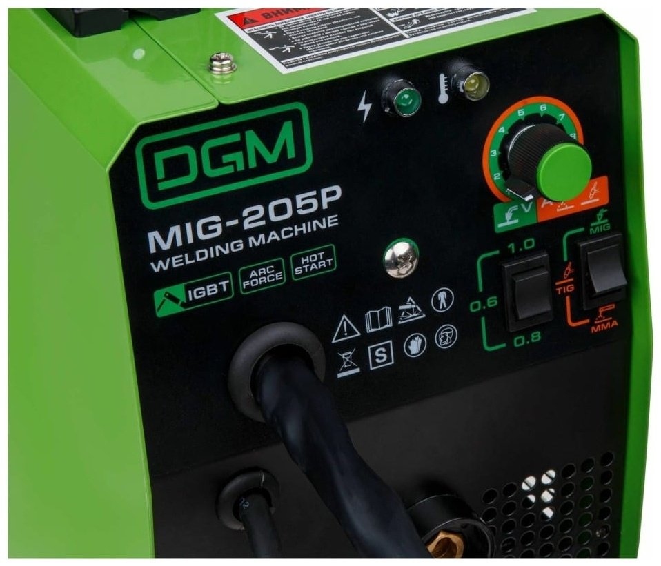 DGM сварочный инвертор MIG-205P (MIG/MAG, MMA) - ForteMarket DGM сварочный инвертор MIG-205P (MIG/MAG, MMA) купить,0