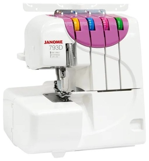 Оверлок Janome MyLock 793D белый купить,NaN