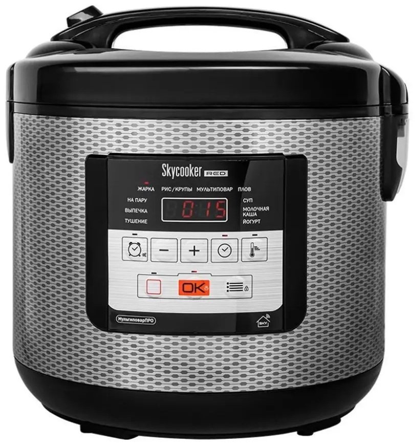 Мультиварка RED Solution RMC-M224S черный, серебристый