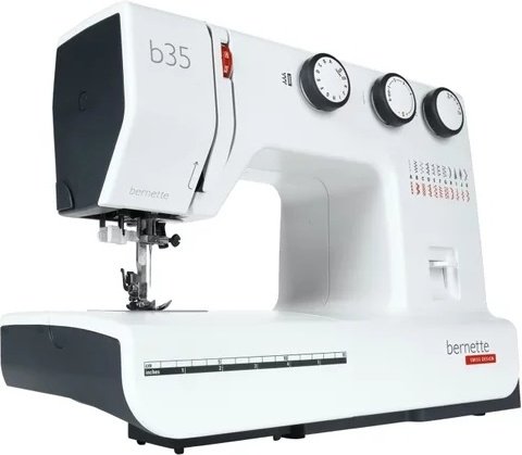 Швейная машина Bernina Bernette B35 белый, черный