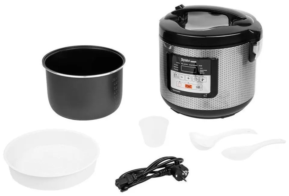 Мультиварка RED Solution RMC-M224S черный, серебристый купить,35990