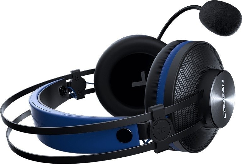 Наушники COUGAR Immersa Essential синий купить,NaN