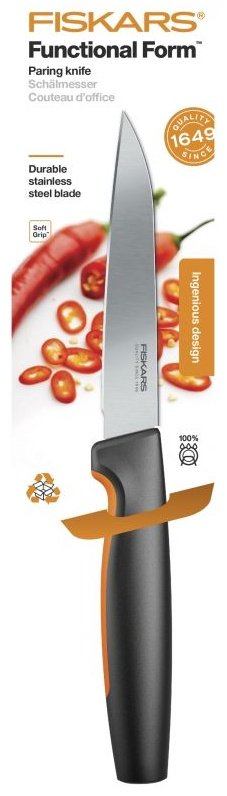 FISKARS для овощей и фруктов Functional Form 1057542, лезвие: нержавеющая сталь 1 шт купить,NaN
