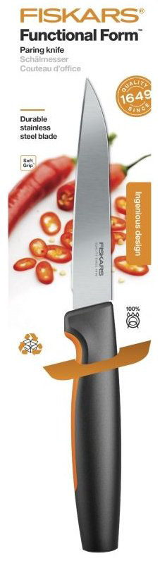 FISKARS для овощей и фруктов Functional Form 1057542, лезвие: нержавеющая сталь 1 шт купить,NaN