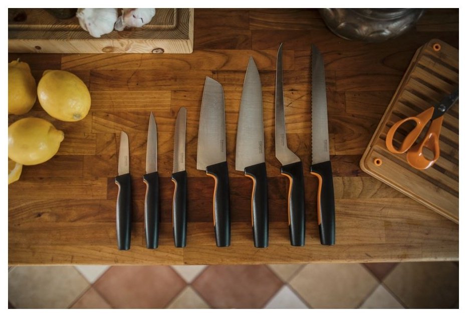 FISKARS для овощей и фруктов Functional Form 1057542, лезвие: нержавеющая сталь 1 шт купить,NaN