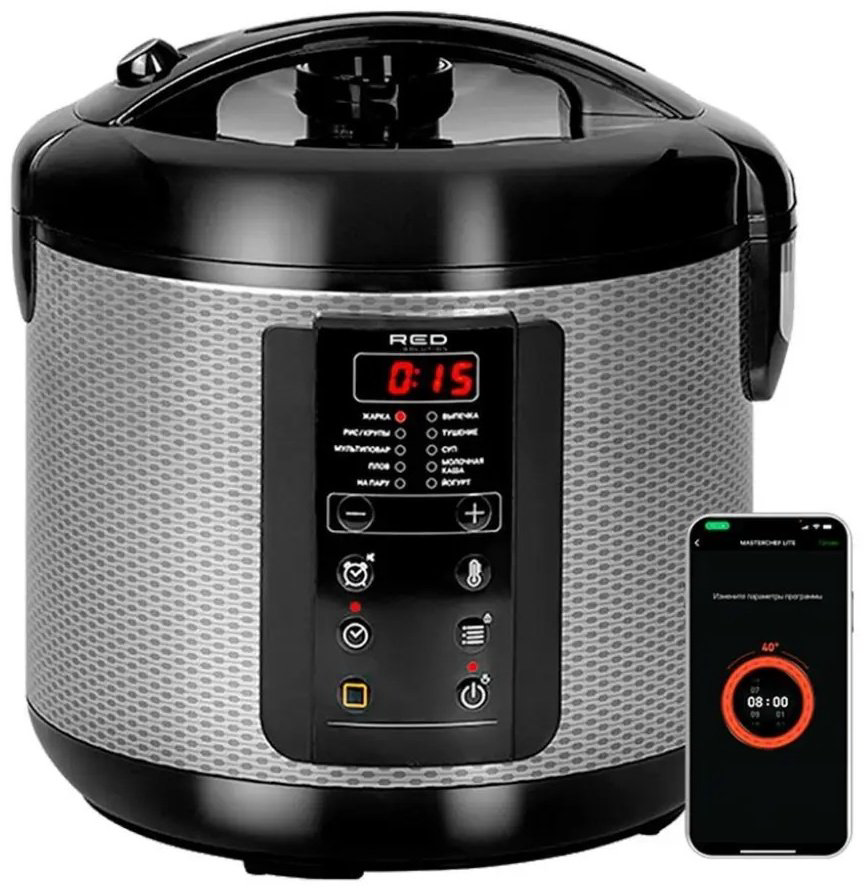 Мультиварка RED Solution RMC-M225S серебристый купить,NaN