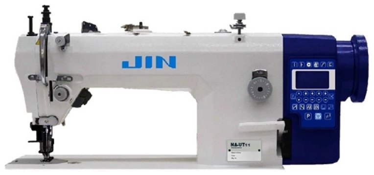 Швейная машина JIN NA-11UTK белый, синий