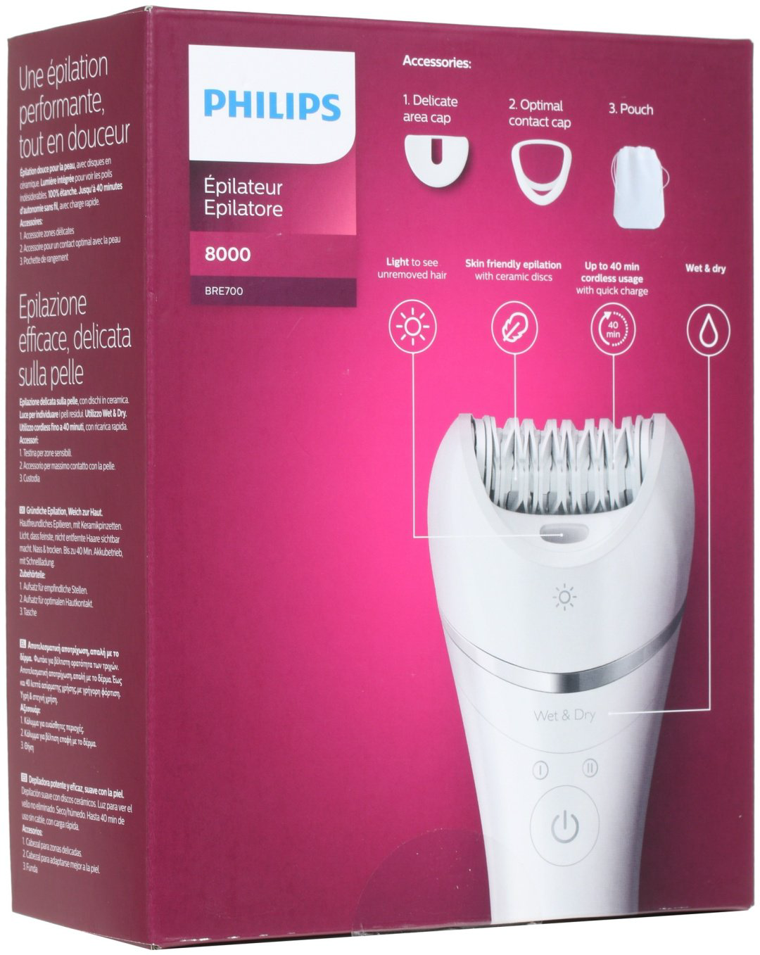 Philips эпилятор BRE700/00 купить,NaN