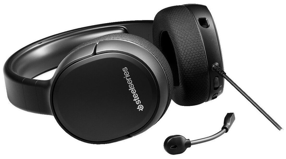 Наушники SteelSeries Arctis 1 PS5 черный купить,NaN