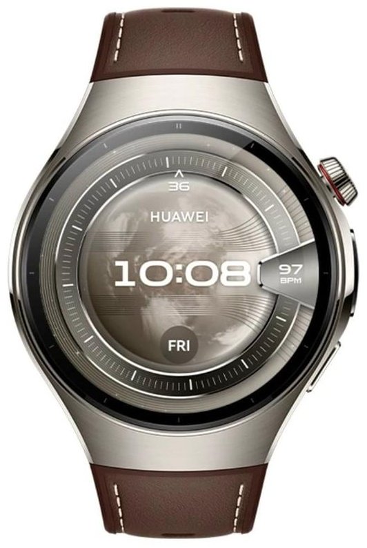 Смарт-часы Huawei Watch 5 46 мм серый-коричневый купить,0