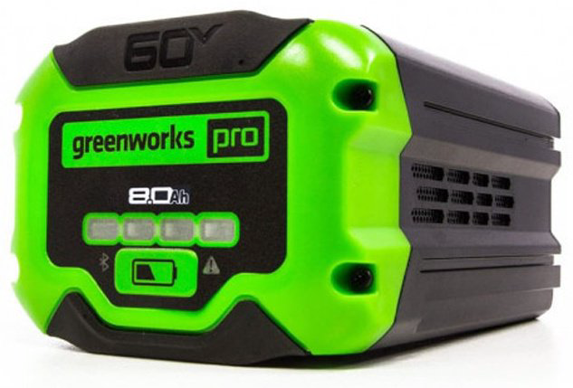 Аккумулятор Greenworks G60B8 (арт. 2954507) Li-Ion 8 Ач 1 шт