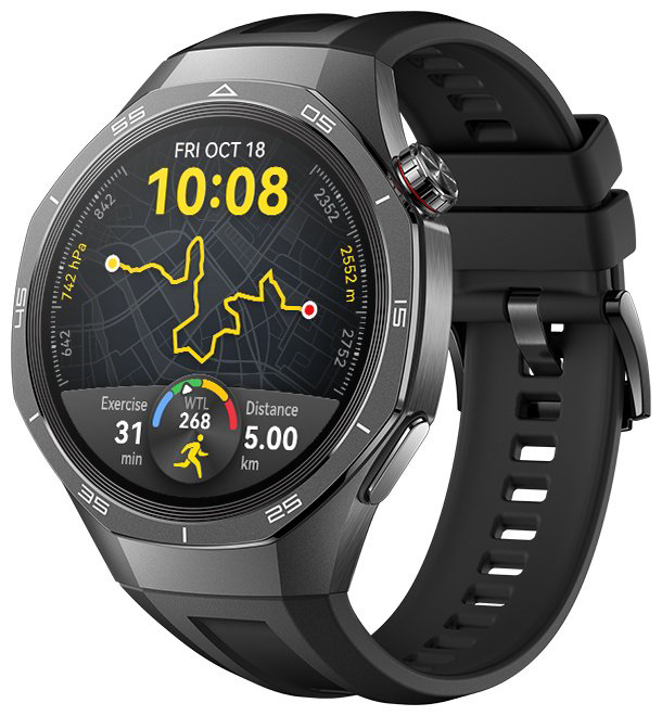Смарт-часы Huawei Watch GT 5 Pro 46 мм черный-черный купить,NaN