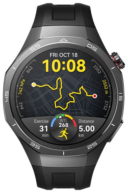 Смарт-часы Huawei Watch GT 5 Pro 46 мм черный-черный - ForteMarket Смарт-часы Huawei Watch GT 5 Pro 46 мм черный-черный купить,0