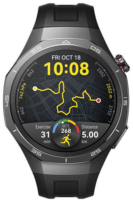 Смарт-часы Huawei Watch GT 5 Pro 46 мм черный-черный купить,NaN
