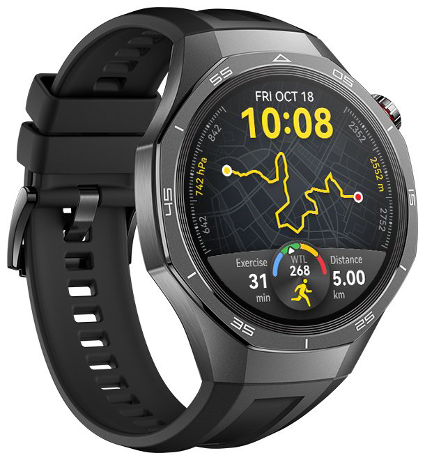 Смарт-часы Huawei Watch GT 5 Pro 46 мм черный-черный купить,NaN