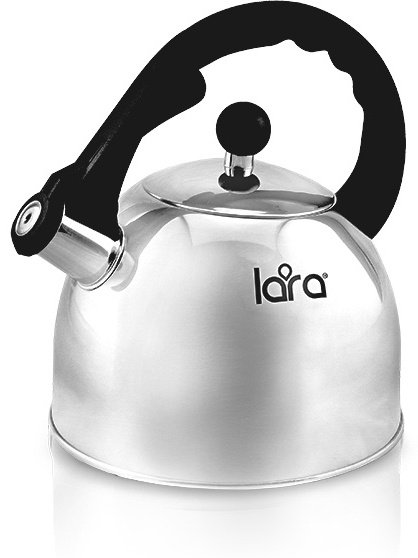 LARA чайник LR00-05 2.5 л, нержавеющая сталь