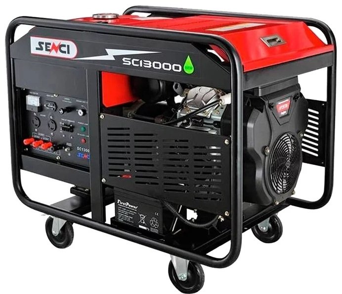 Электростанция бензиновая SENCI 10 кВт 3 (380/220 В), SC13000