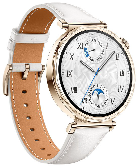 Смарт-часы Huawei Watch GT 5 41 мм золотистый-белый купить,NaN