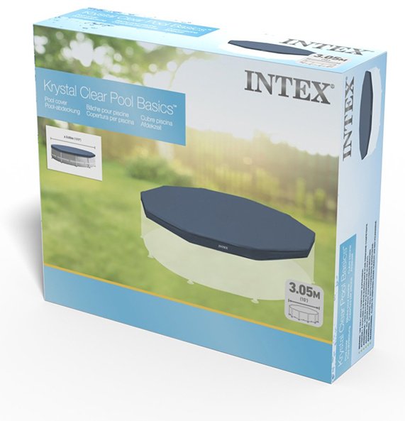 Тент Intex 28030, тип бассейна: каркасный, 305x305 см - ForteMarket Тент Intex 28030, тип бассейна: каркасный, 305x305 см купить,0