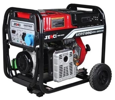 Электростанция дизельная SENCI 5 кВт 1 (220 В), SCD6000