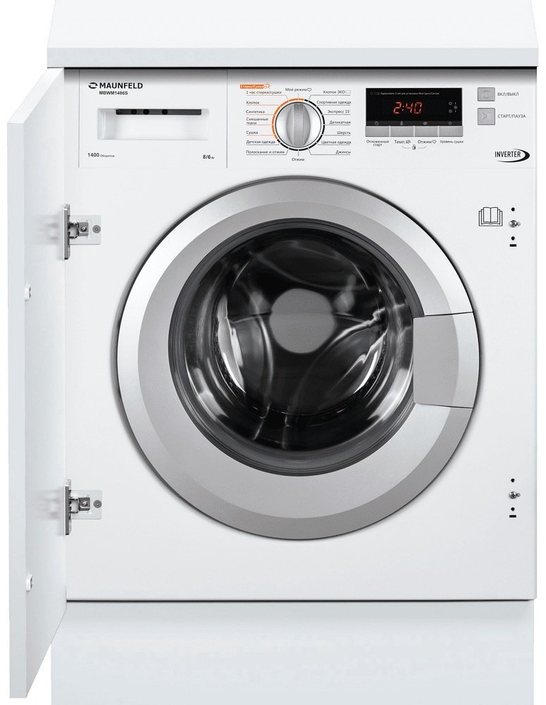 Стиральная машина MAUNFELD MBWM1486S белый - ForteMarket Стиральная машина MAUNFELD MBWM1486S белый купить,0