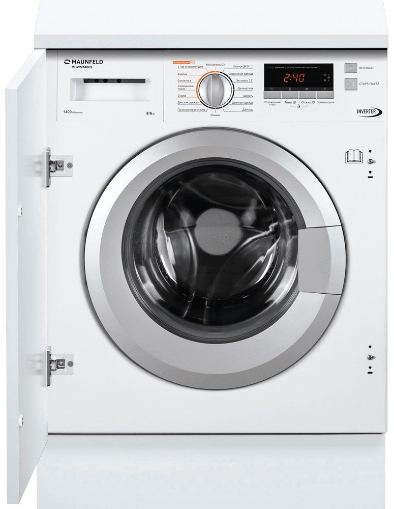 Стиральная машина MAUNFELD MBWM1486S белый купить,NaN