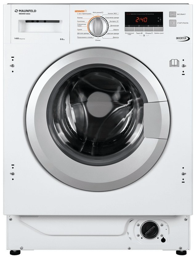Стиральная машина MAUNFELD MBWM1486S белый купить,NaN