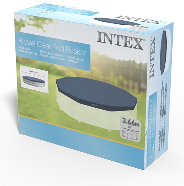 Тент Intex 28031, тип бассейна: каркасный, 366x366 см купить,0