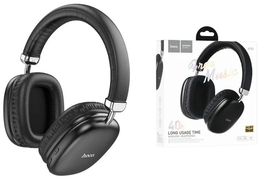 Наушники Hoco W35 черный купить,NaN