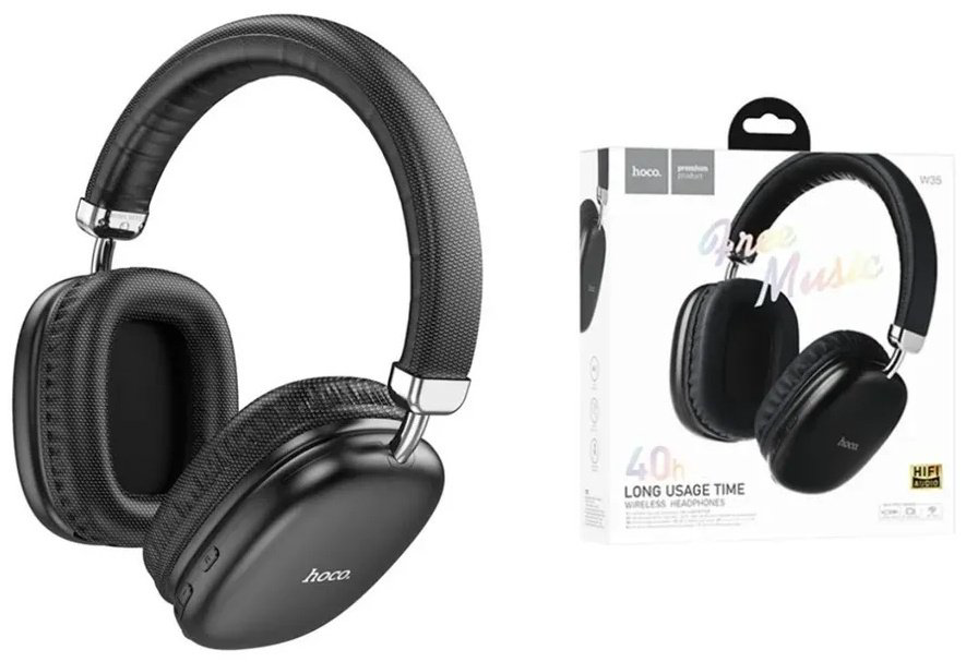 Наушники Hoco W35 черный купить,NaN