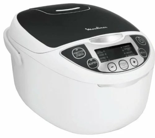 Мультиварка Moulinex MK707832 белый, черный
