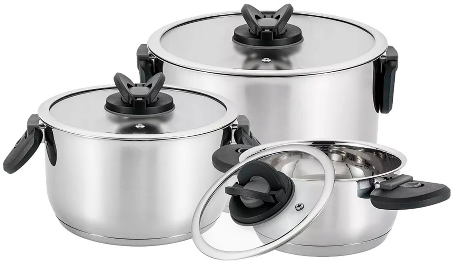 Polaris набор кастрюль MasterKeep-6S 6 в 1 - ForteMarket Polaris набор кастрюль MasterKeep-6S 6 в 1 купить,0
