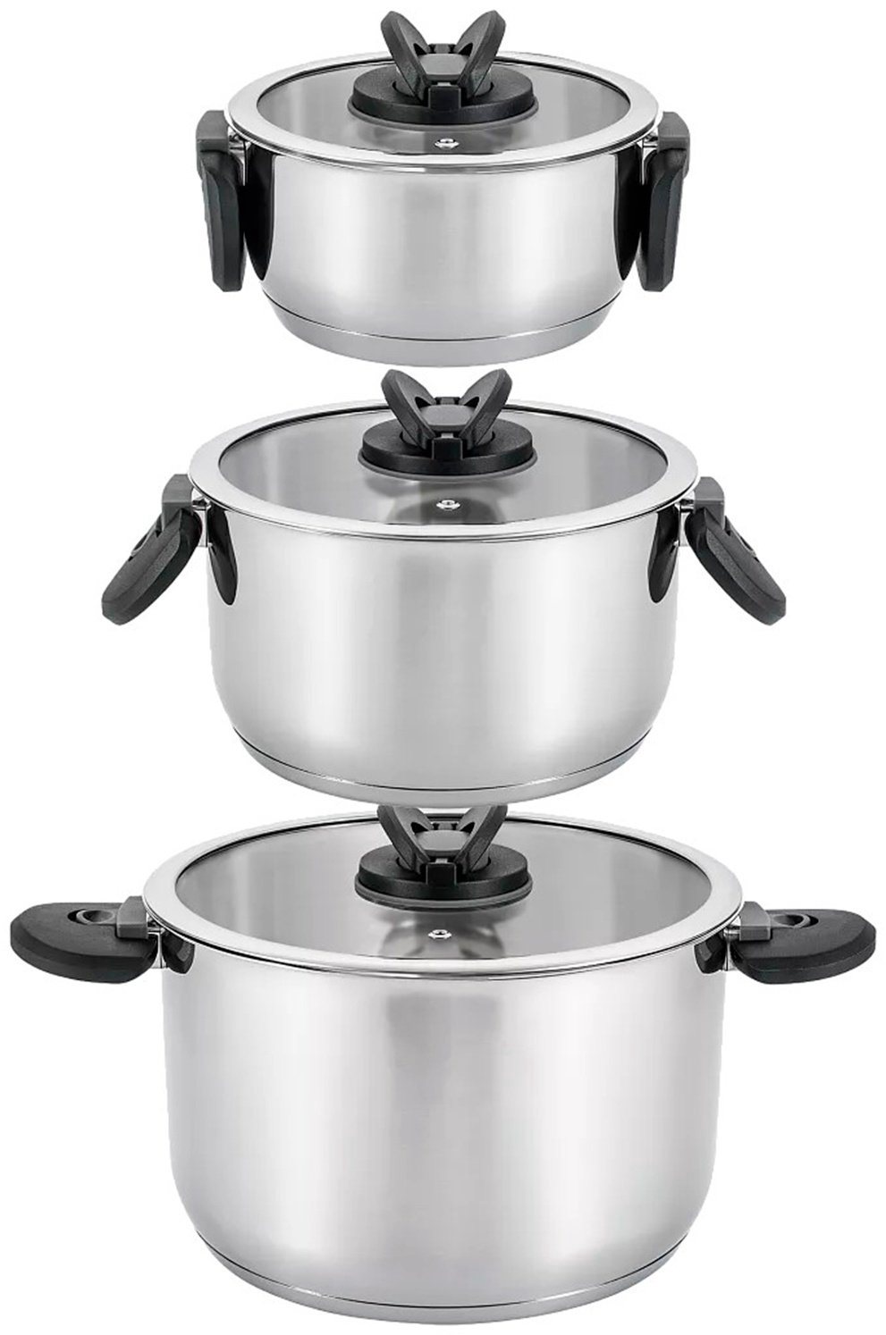 Polaris набор кастрюль MasterKeep-6S 6 в 1 - ForteMarket Polaris набор кастрюль MasterKeep-6S 6 в 1 купить,49990