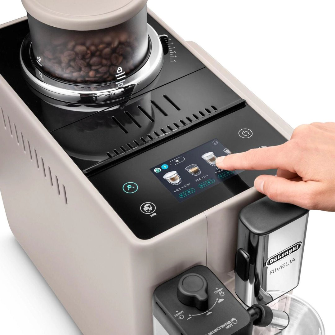 Кофемашина Delonghi Rivelia Perfetto EXAM440.55.BG бежевый купить,479990