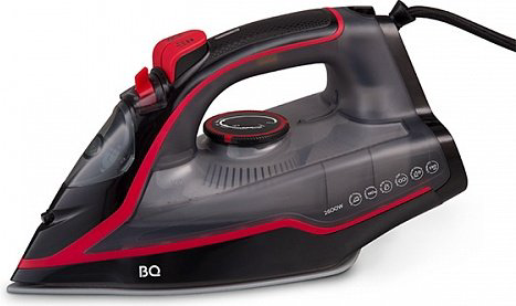 Утюг BQ SI1001 черный, красный купить,NaN