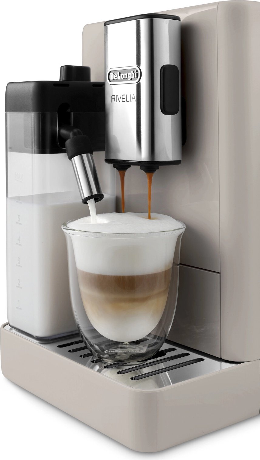 Кофемашина Delonghi Rivelia Perfetto EXAM440.55.BG бежевый купить,0