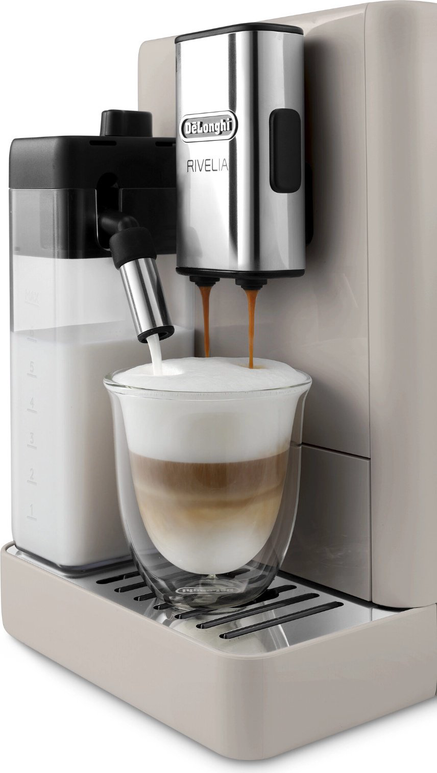 Кофемашина Delonghi Rivelia Perfetto EXAM440.55.BG бежевый купить,479990