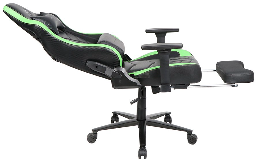 Игровое кресло 1STPLAYER DK1 PRO-FR-BKGE, черный, зеленый купить,NaN