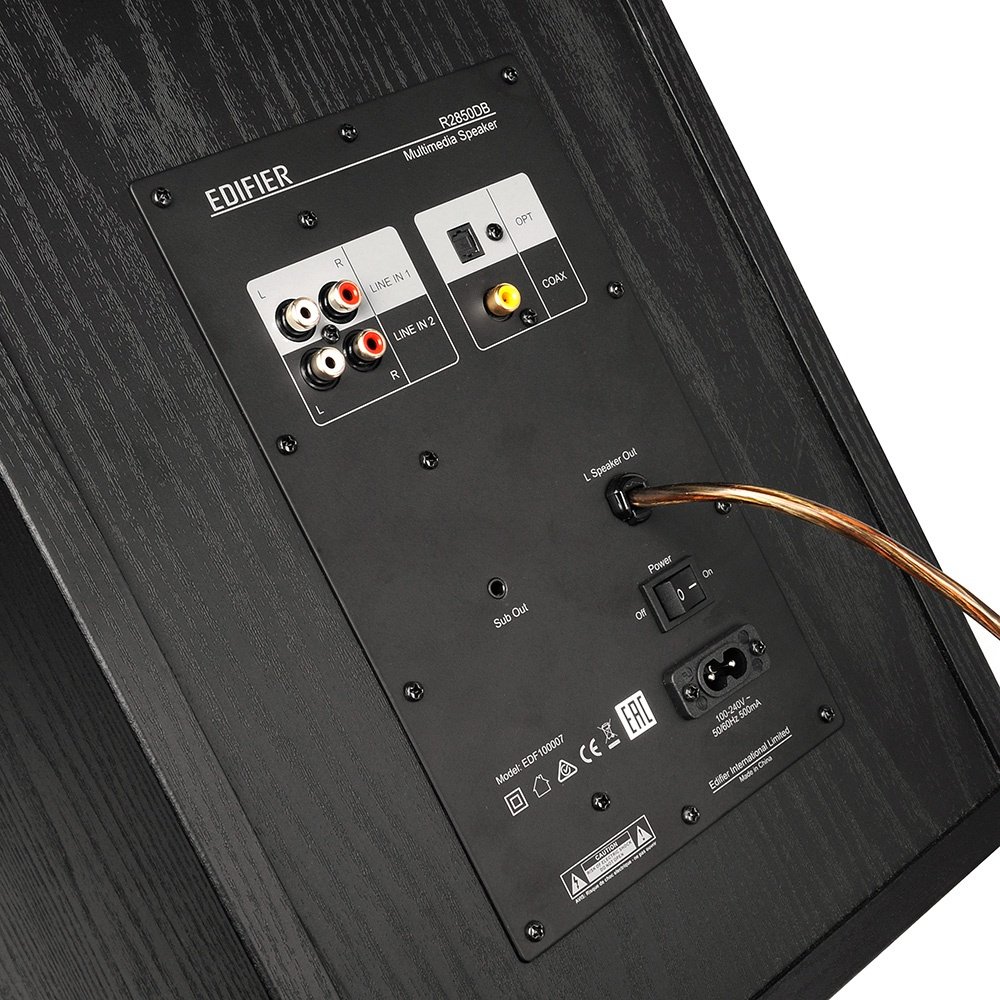 Компьютерные колонки Edifier R2850DB черный - ForteMarket Компьютерные колонки Edifier R2850DB черный купить,0