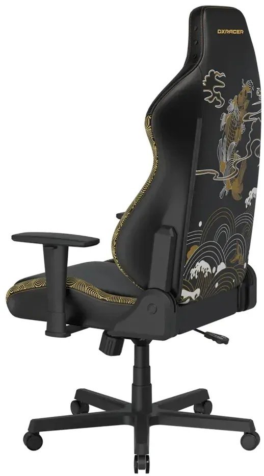 Игровое кресло DXRacer KOI GC/LDC23LTA, черный, коричневый купить,NaN