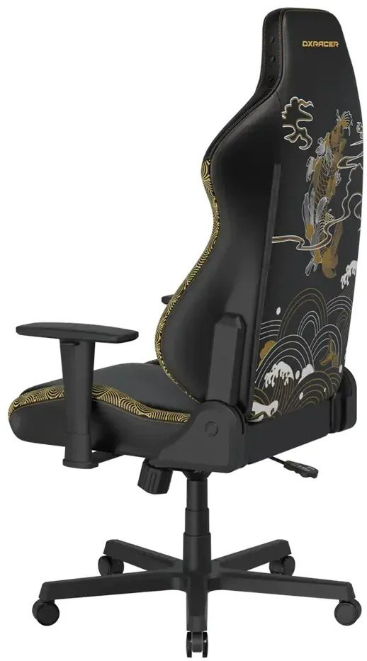 Игровое кресло DXRacer KOI GC/LDC23LTA, черный, коричневый купить,NaN