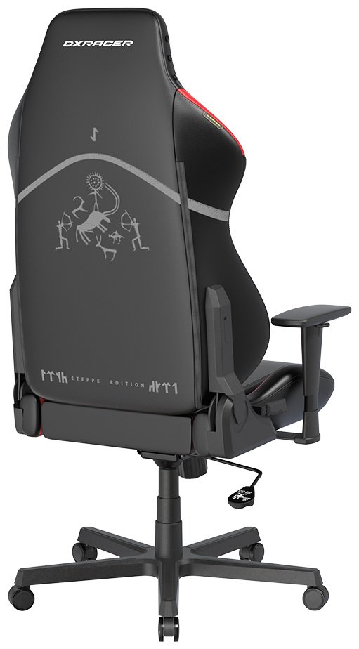 Игровое кресло DXRacer Hammer Steppe edition GC/LHE23LTA/QZQ.NR, черный, красный